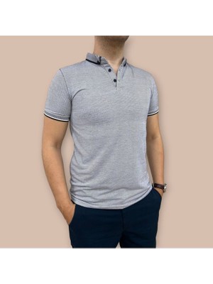 Tex Republic Erkek  Slim Fit  Pamuklu Polo Yaka T-Shirt