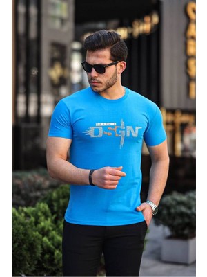 Tex Republic Erkek  Fit Bisiklet Yaka T-Shirt