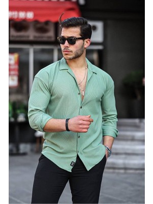 Tex Republic Erkek Fitilli Ottoman Gömlek