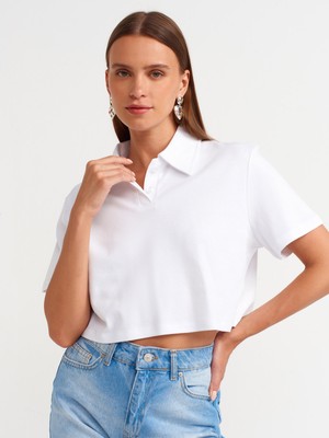 71507 Klasik Denim Mom Şort-Mavi