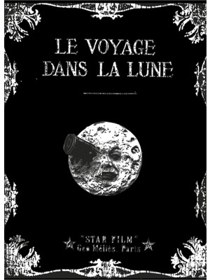 Jeronkarji A Trip To The Moon (Le Voyage Dans La Lune) — Tribute Tablo Ahşap Poster Dekoratif