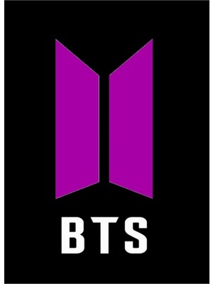 Jeronkarji Bts Logo Tablo Ahşap Poster Dekoratif KOD5315