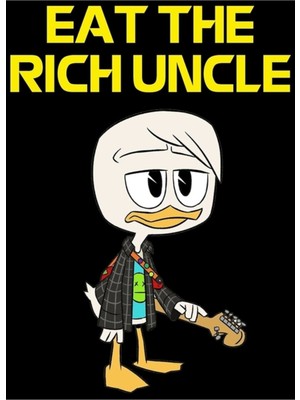 Jeronkarji Zengin Ördek Masallarını Yemek Hayranları Için Sanat Hediyesi Tablo Ahşap Poster Dekoratif