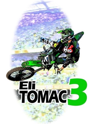 Jeronkarji Crazy Eli Tomac Supercross Tablo Ahşap Poster Dekoratif