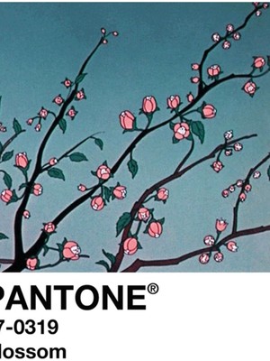 Jeronkarji Blossom Pantone 90'lar Anime Estetik Tablo Ahşap Poster Dekoratif