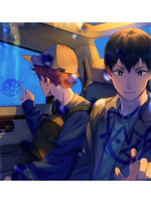 Jeronkarji Shoyo Hinata ve Tobio Kageyama Tablo Ahşap Poster Dekoratif