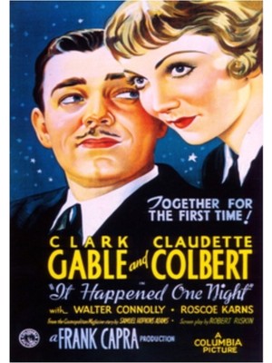 Jeronkarji It Happened One Night Tablo Ahşap Poster Dekoratif