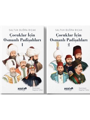 Çocuklar İçin Osmanlı Padişahları 1 - Çocuklar İçin Osmanlı Padişahları 2 - Saltuk Buğra Bıçak 2'li Set