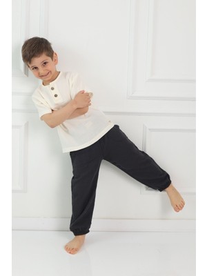 Cuckoo Cotton Müslin Çocuk Pantolon Lastikli