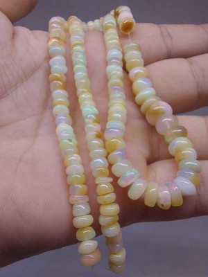 Etiyopya Opal Taşı Yansımalı Renkler Dizi 64 Karat (51260)