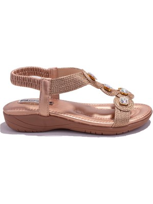 Dagoster DZA07-74136903BB Bej Günlük Ortopedik Kadın Sandalet