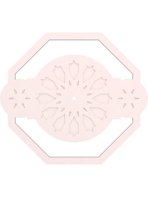 Motifpiyer Lamba Tavan Göbeği 74-Yuvarlak-Dış Çıtalı-8g