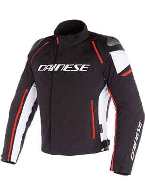 Dainese Racing-3 Black White Fluo Red D-Dry Mont