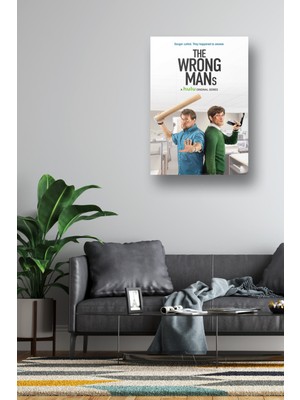 NOKEM The Wrong Mans Poster & The Wrong Mans Afiş Poster & The Wrong Mans Dizi Poster Dfknkm1