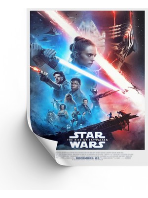 NOKEM Skywalkerın Yükselişi Poster & The Rise Of Skywalker Posteri & Star Wars Poster Swknkm1