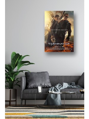 NOKEM Terminatör 5 Posteri & Terminatör Genisys Poster & Terminator Poster & Film Posteri Dfknkm1