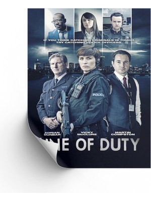 NOKEM Line Of Duty Posteri & Line Of Duty Afişi Posteri & Line Of Duty Dizi Posteri Dfknkm1