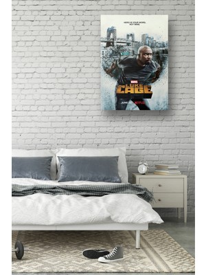 NOKEM Luke Cage Posteri & Luke Cage Afişi Posteri & Luke Cage Dizi Posteri & Marvel Poster Mlknkm1