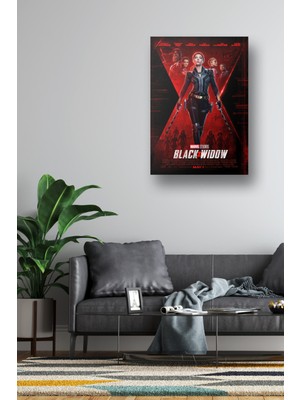 NOKEM Black Widow Posteri & Black Widow Afişi & Black Widow Film Posteri & Marvel Poster Mlknkm1