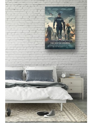 NOKEM The Falcon And The Winter Soldier Posteri & Falcon Ve Kış Askeri Afişi Posteri Mlknkm1