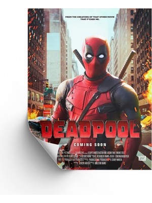 NOKEM Deadpool Posteri & Deadpool Afişi Posteri & Deadpool Film Posteri & Marvel Poster Mlknkm1