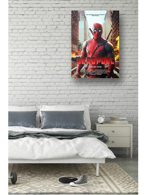 NOKEM Deadpool Posteri & Deadpool Afişi Posteri & Deadpool Film Posteri & Marvel Poster Mlknkm1