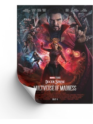 NOKEM Doctor Strange 2 Posteri & Doctor Strange in The Multiverse Of Madness Posteri Mlknkm1