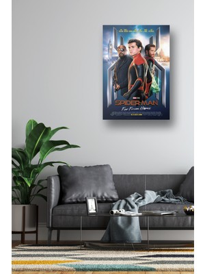 NOKEM Örümcek Adam Evden Uzakta Posteri & Spider Man Far From Home Poster & Marvel Poster Mlknkm1