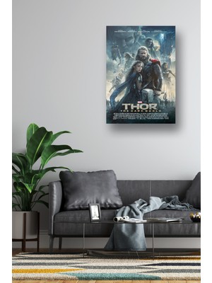 NOKEM Thor 2 Posteri & Thor The Dark World Posteri & Thor Karanlık Dünya Poster Thor Posteri Mlknkm1