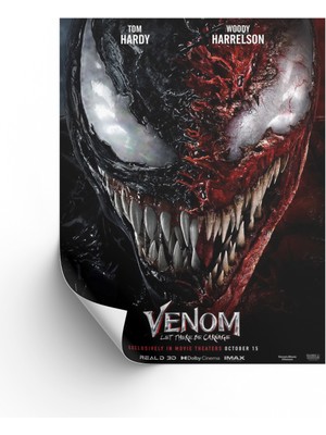 NOKEM Venom 2 Poster & Venom Zehirli Öfke 2 Poster & Venom 2 Let There Be Carnage Poster Mlknkm1