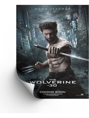 NOKEM The Wolverine Posteri & Wolverine Posteri & Wolverine Film Posteri & Marvel Poster Mlknkm1