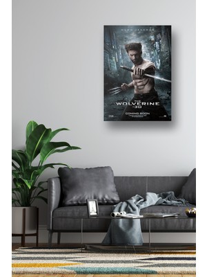 NOKEM The Wolverine Posteri & Wolverine Posteri & Wolverine Film Posteri & Marvel Poster Mlknkm1