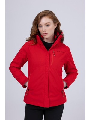 2AS Sparkle Woman 3 In 1 Jacket Red