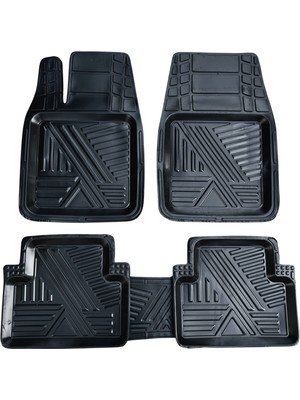 Black Gold Renault Megane 4 Sedan 2016-2018 3D Havuzlu Oto Paspas Elixir