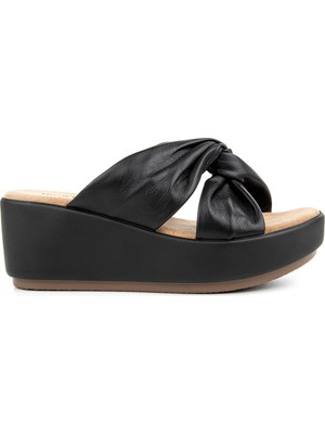 Hush Puppies Been Anatomik Taban  Deri Kadın Terlik