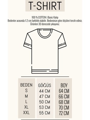 Bs Moda Bira Zamanı Baskılı Beyaz Basic Tshirt