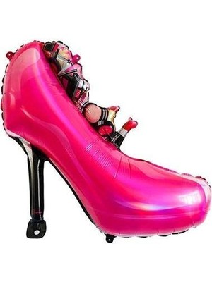 Parti Dükkanım Stiletto Ayakkabı Folyo Balon 84X72 cm