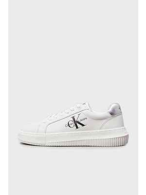 Calvin Klein Logolu Sneaker Ayakkabı YW0YW014760K9 Bayan Ayakkabı YW0YW01476 0k9