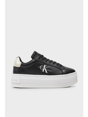 Calvin Klein Logolu Kalın Tabanlı Sneaker Ayakkabı YW0YW015160GQ Bayan Ayakkabı YW0YW01516 0gq