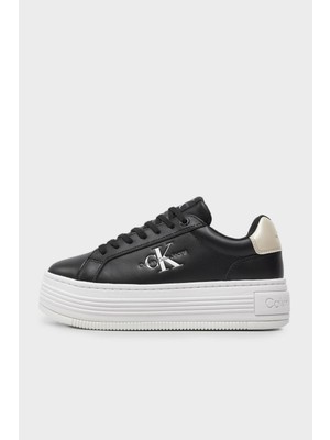 Calvin Klein Logolu Kalın Tabanlı Sneaker Ayakkabı YW0YW015160GQ Bayan Ayakkabı YW0YW01516 0gq