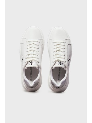 Calvin Klein Logolu Sneaker Ayakkabı YW0YW014760K9 Bayan Ayakkabı YW0YW01476 0k9