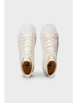 Calvin Klein Logolu Bilekli Sneaker Ayakkabı YW0YW014910GI Bayan Ayakkabı YW0YW01491 0gı