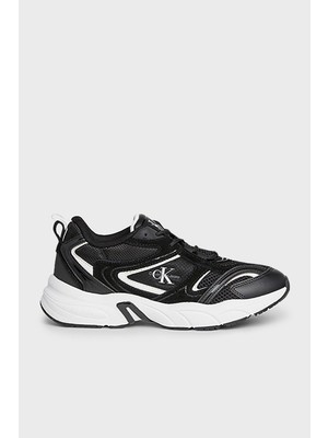 Calvin Klein Kalın Tabanlı Retro Model Tennis Su-Mesh Sneaker Ayakkabı YW0YW008910GM Bayan Ayakkabı YW0YW00891 0gm