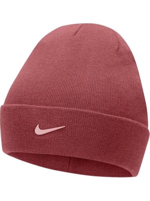 Nike Cuffed Kırmızı Günlük Stil Bere CW5871-691