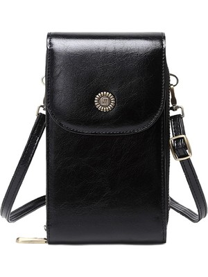 Kinley Store Kadın Dikey Moda Crossbody Cep Telefonu Çantası (Yurt Dışından)