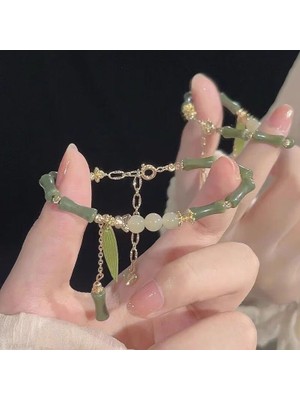 Bra2nd Buz Bamboo Birleşik Bamboo Yazı Bracelet Bracelet (Yurt Dışından)