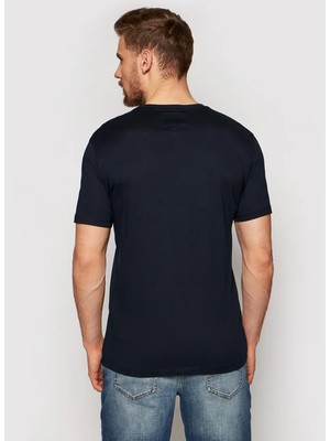 Armani Exchange Bisiklet Yaka Baskılı Lacivert Erkek T-Shirt 8nztph ZJH4Z 1510