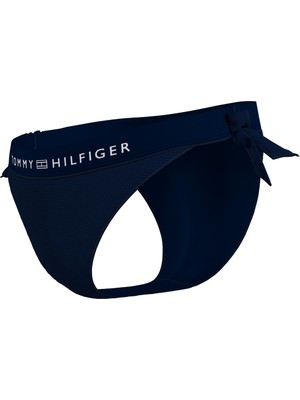 Tommy Hilfiger Lacivert  Kadın Bikini Alt Sıde Tıe Bikini Dw5 UW0UW05260DW5