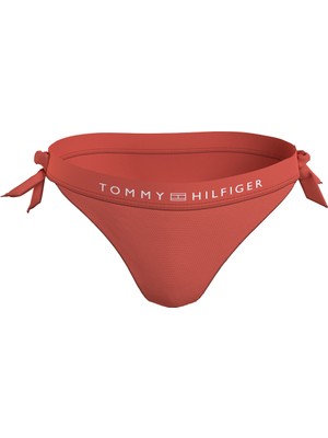 Tommy Hilfiger Kiremit  Kadın Bikini Alt Sıde Tıe Bikini Xms UW0UW05260XMS