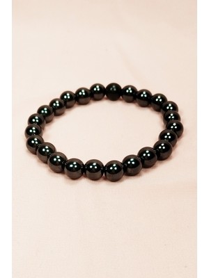 Mbb E-Ticaret Hematit Doğal Taş Bileklik Kutulu